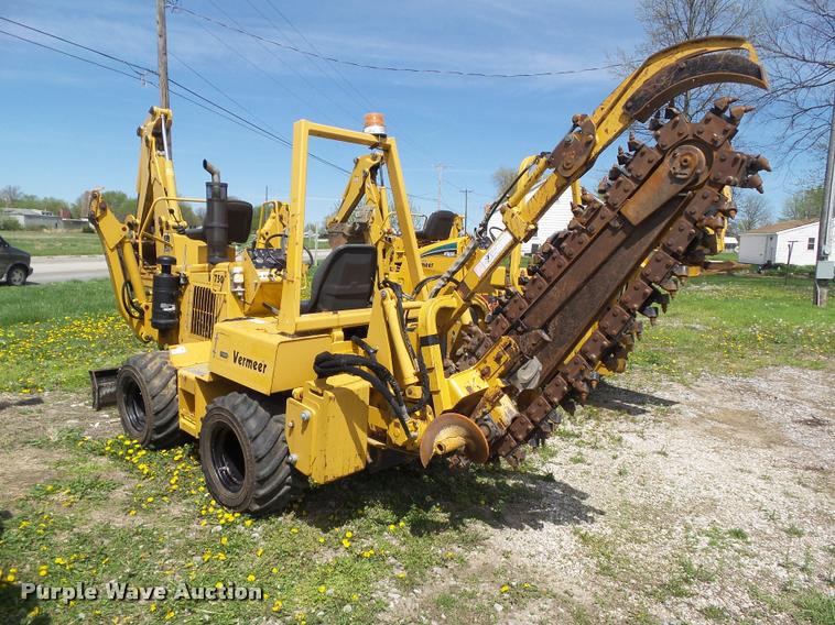 image for item CB9985 2003 Vermeer V5750 trencher
