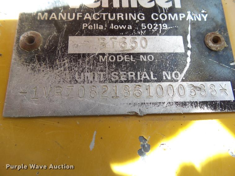 image for item CB9986 2006 Vermeer RT650 vibratory plow