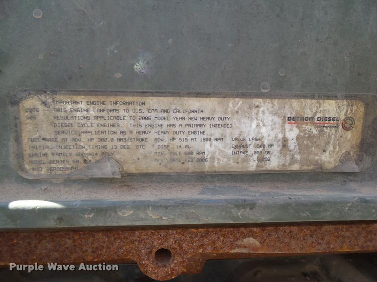 image for item CB9990 2007 Sterling LT9500 dump truck