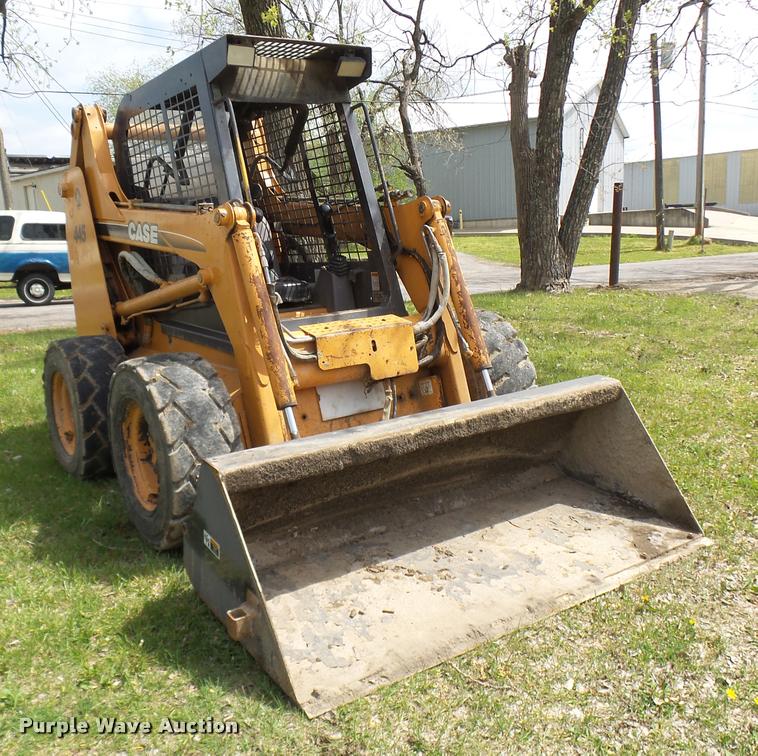 image for item CC9135 2005 Case 445 skid steer