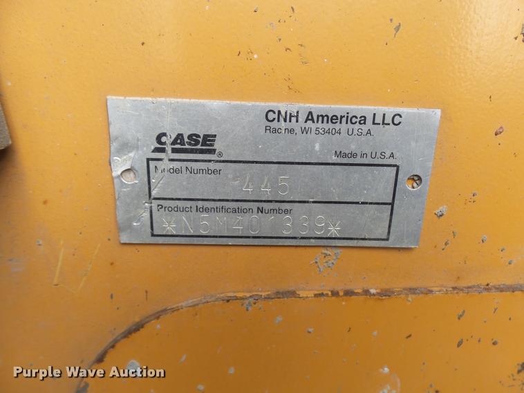 image for item CC9135 2005 Case 445 skid steer