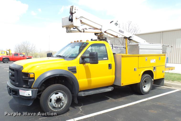 image for item CC9147 2008 Ford F550 Super Duty bucket truck
