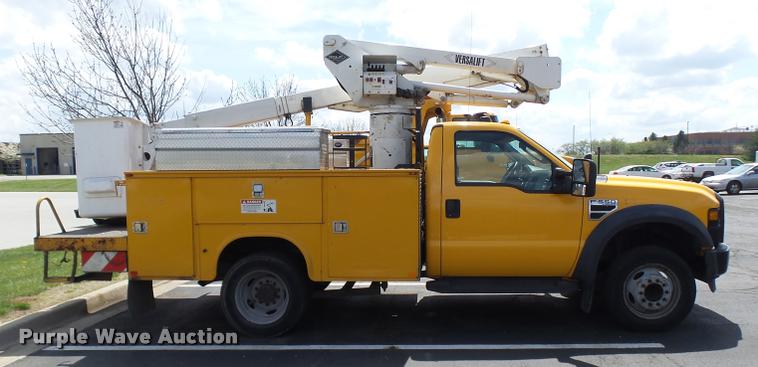 image for item CC9147 2008 Ford F550 Super Duty bucket truck