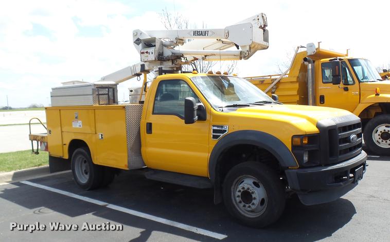 image for item CC9147 2008 Ford F550 Super Duty bucket truck