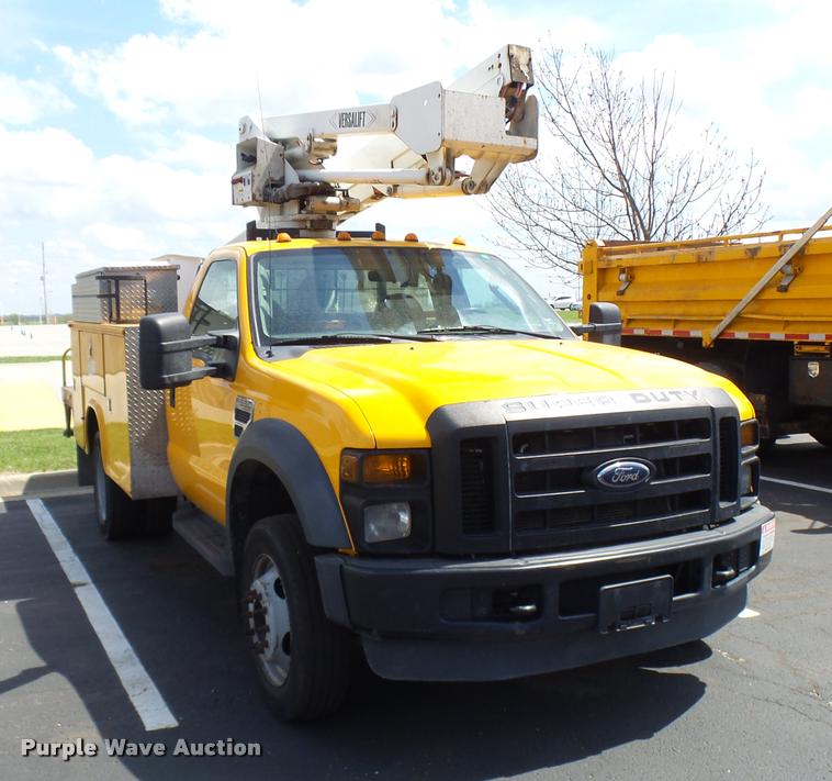 image for item CC9147 2008 Ford F550 Super Duty bucket truck