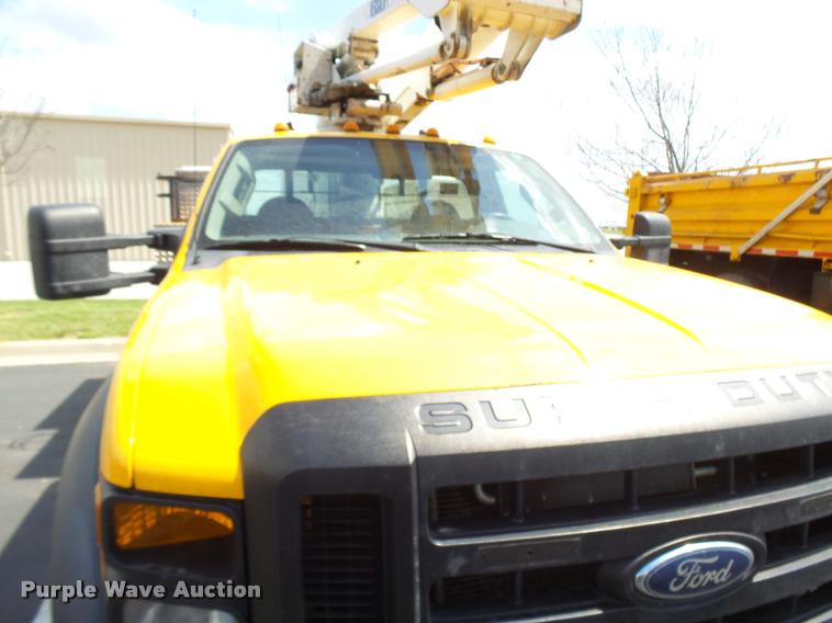 image for item CC9147 2008 Ford F550 Super Duty bucket truck
