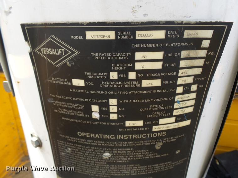 image for item CC9147 2008 Ford F550 Super Duty bucket truck