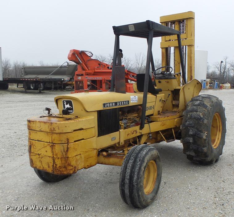 image for item DA3430 John Deere 480-B forklift