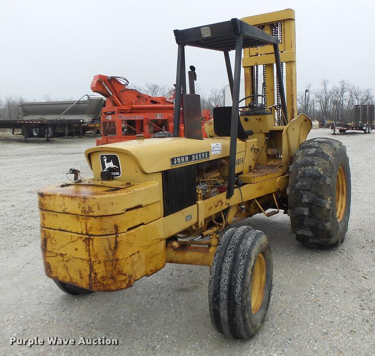 image for item DA3430 John Deere 480-B forklift