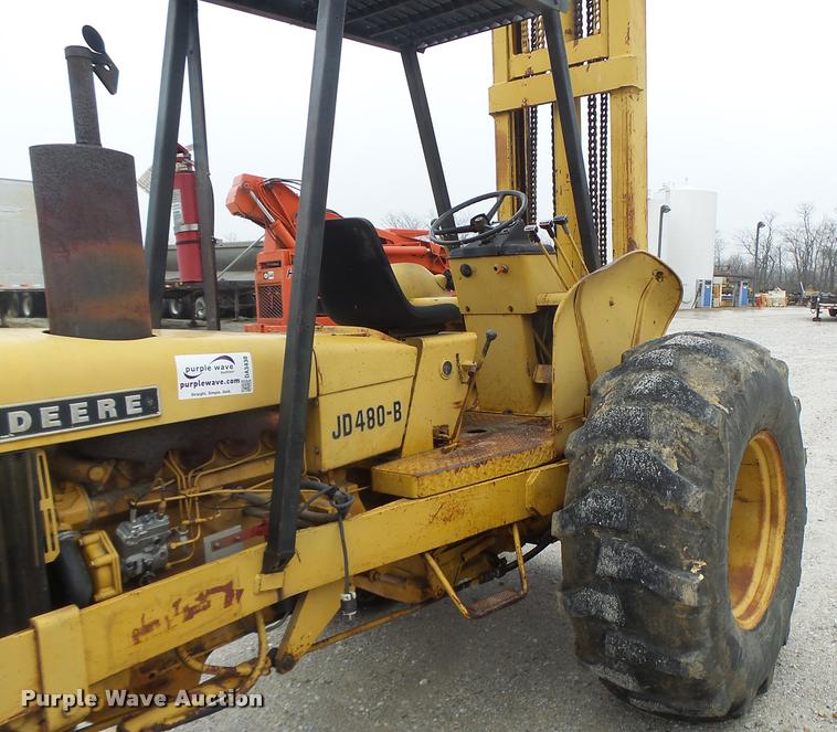 image for item DA3430 John Deere 480-B forklift