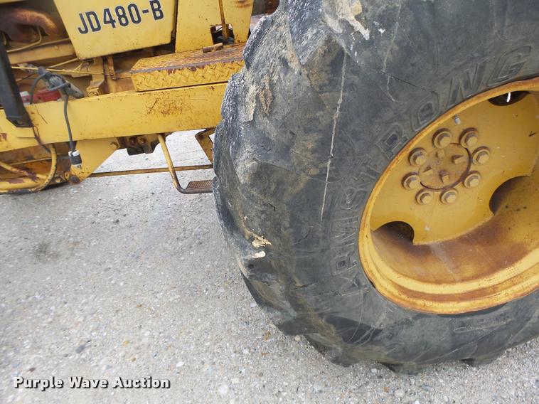 image for item DA3430 John Deere 480-B forklift