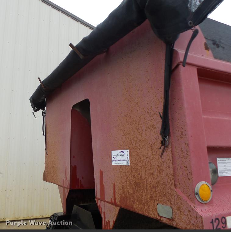 image for item DA3433 1998 Wheeler end dump trailer