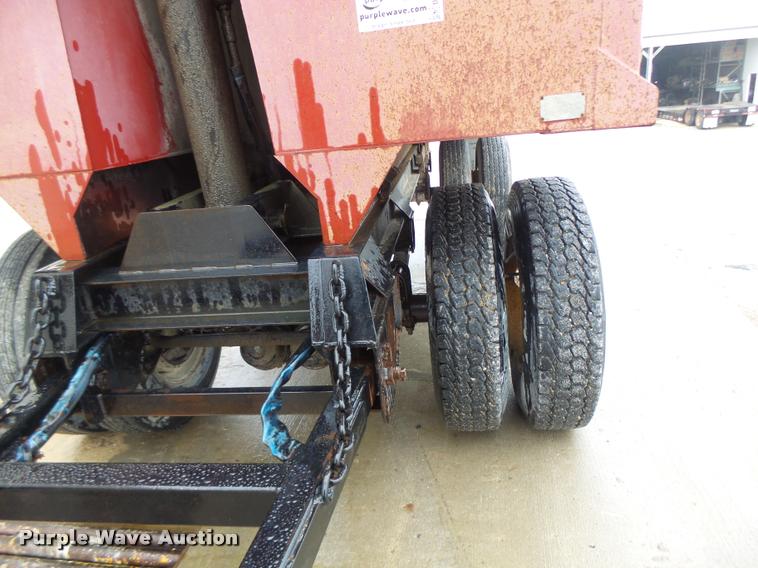 image for item DA3433 1998 Wheeler end dump trailer