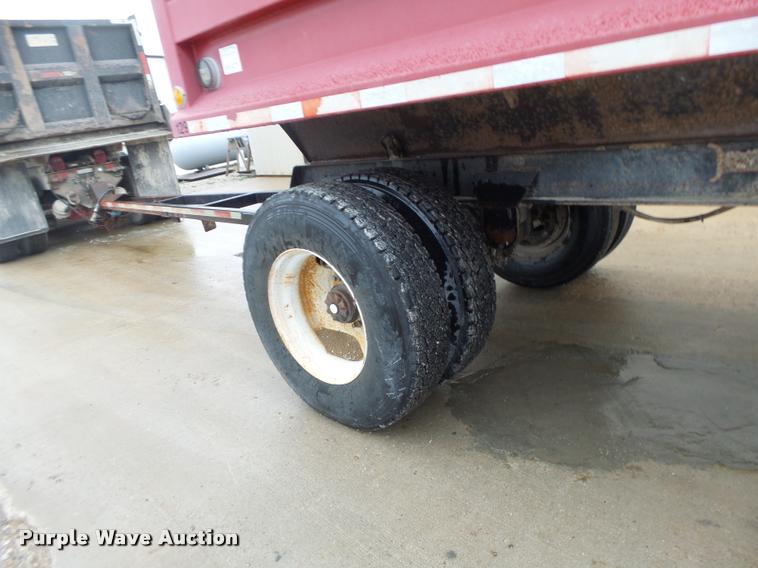 image for item DA3433 1998 Wheeler end dump trailer