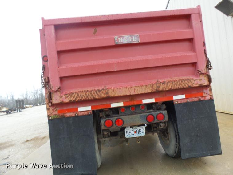image for item DA3433 1998 Wheeler end dump trailer