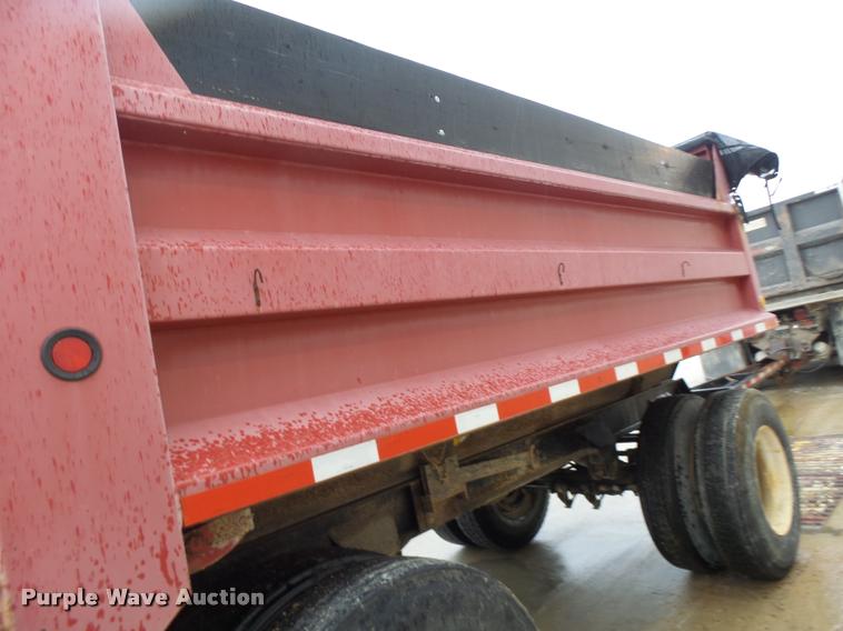 image for item DA3433 1998 Wheeler end dump trailer