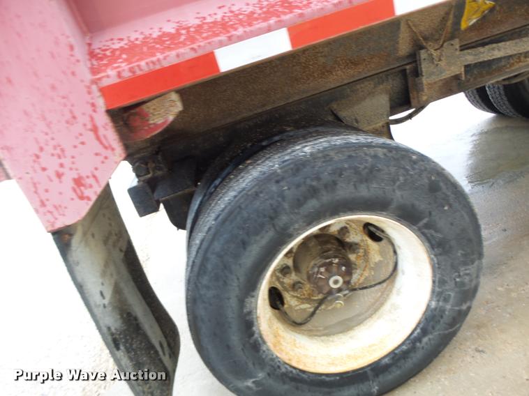 image for item DA3433 1998 Wheeler end dump trailer