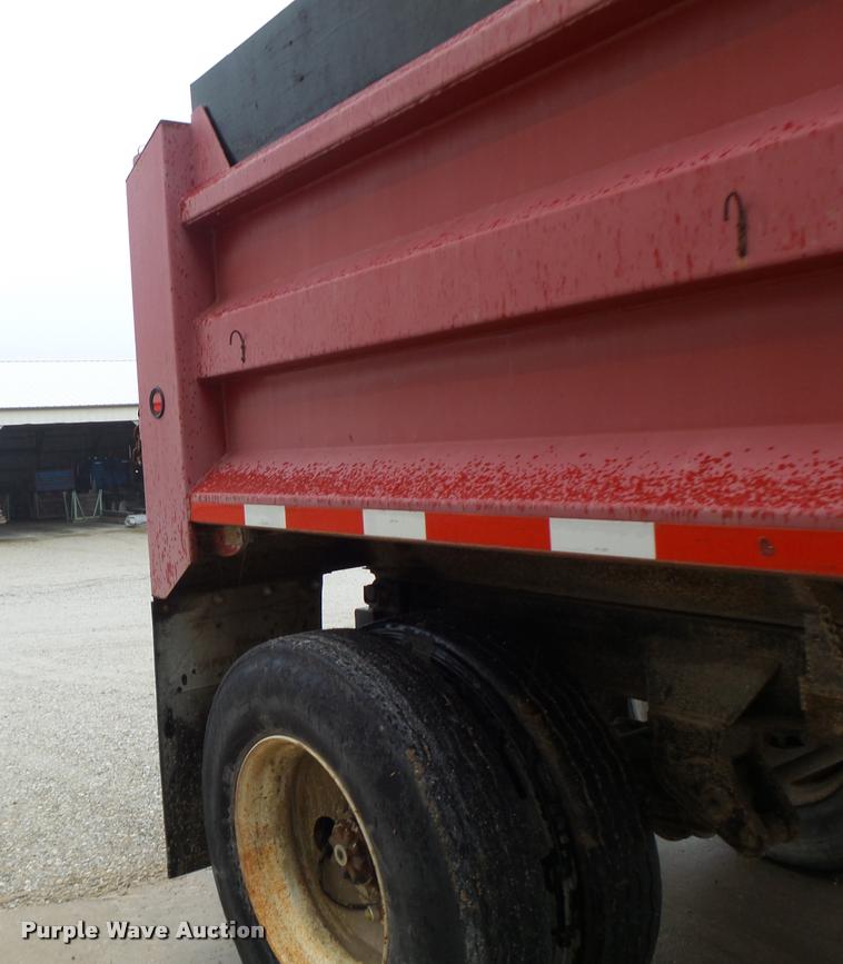 image for item DA3433 1998 Wheeler end dump trailer