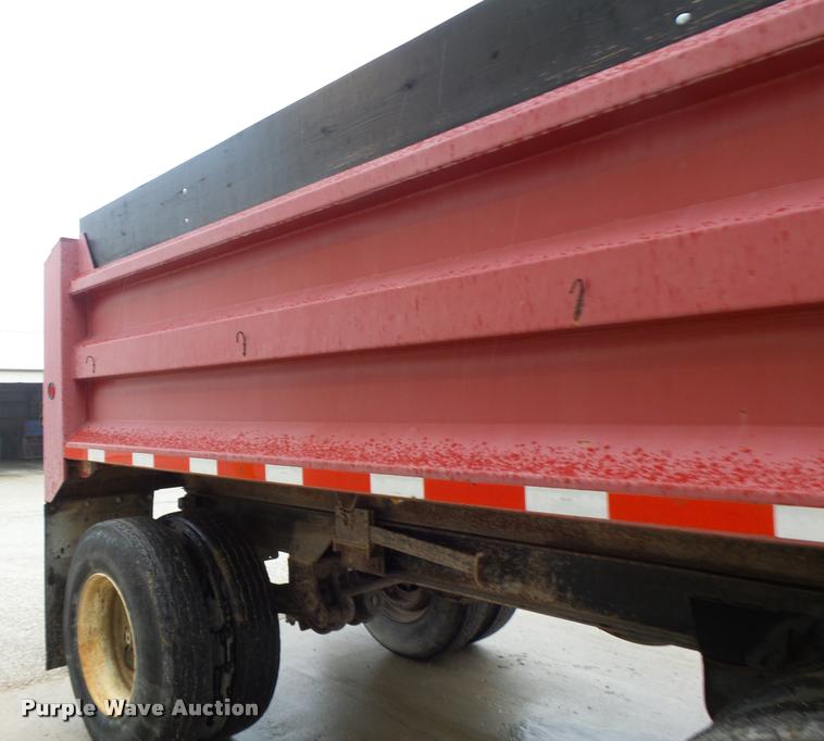 image for item DA3433 1998 Wheeler end dump trailer