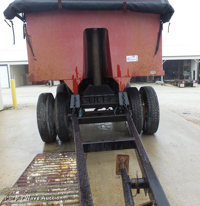 image for item DA3433 1998 Wheeler end dump trailer