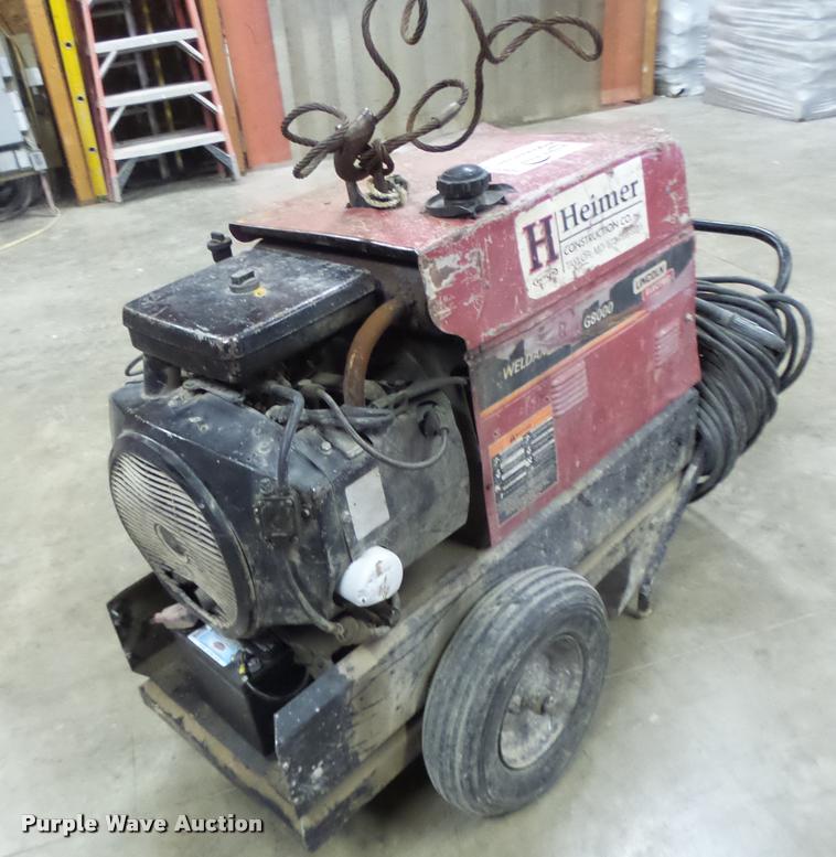 image for item DA3434 Lincoln WPG8000 welder/generator