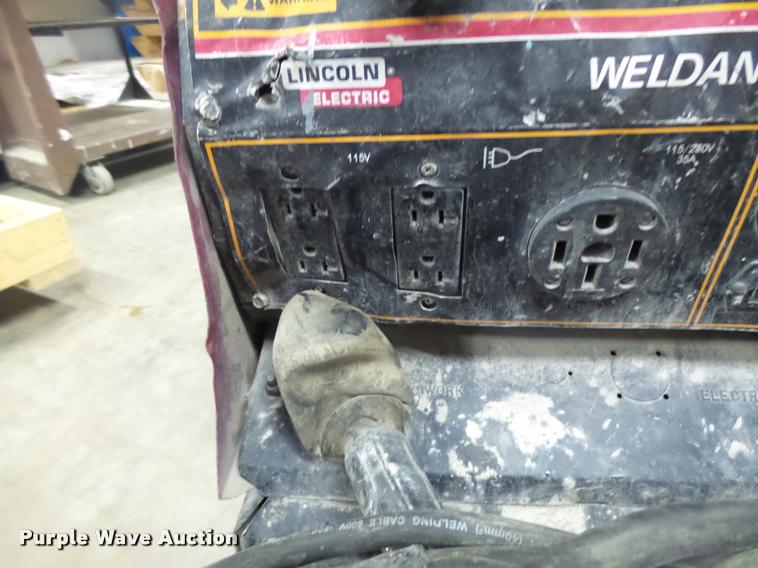 image for item DA3434 Lincoln WPG8000 welder/generator