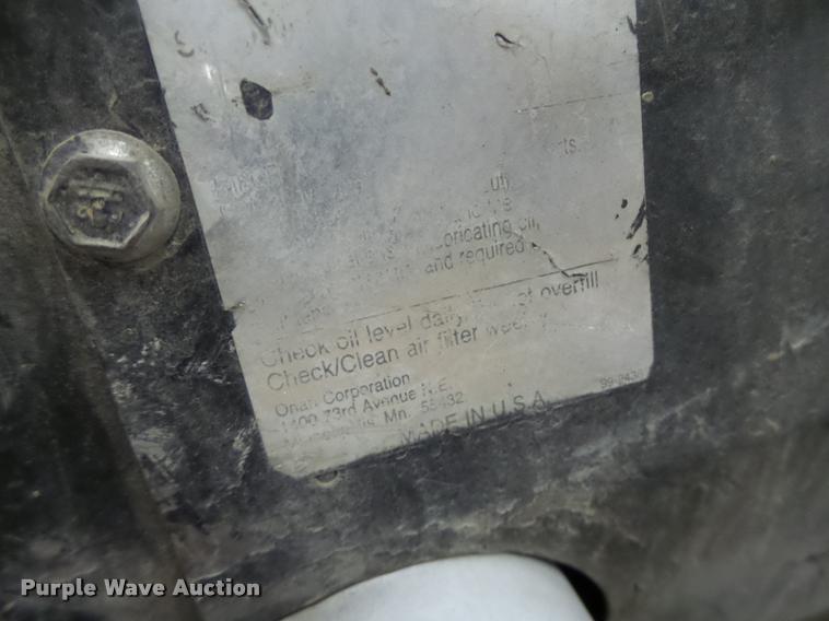 image for item DA3434 Lincoln WPG8000 welder/generator