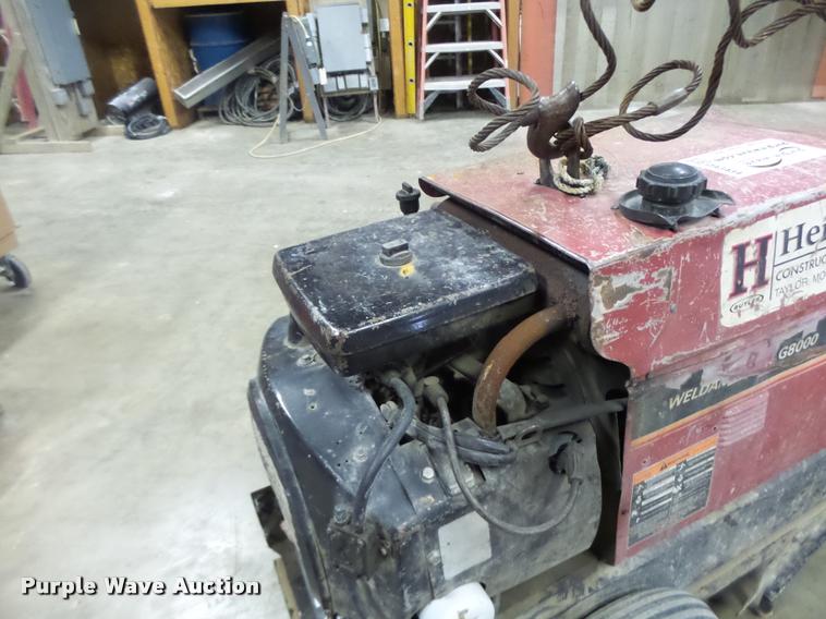 image for item DA3434 Lincoln WPG8000 welder/generator