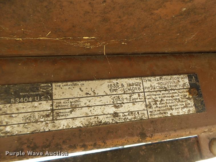 image for item DA3448 Case 1835B skid steer