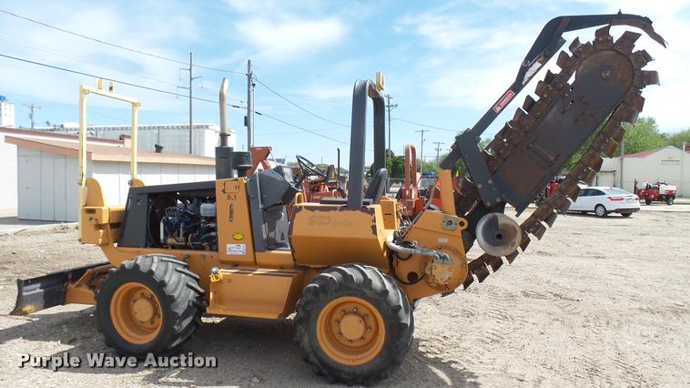 image for item DA7798 Case 960 Turbo trencher