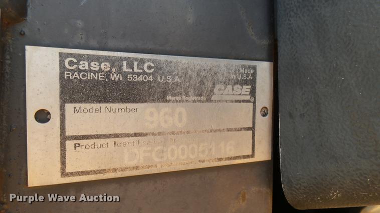 image for item DA7798 Case 960 Turbo trencher