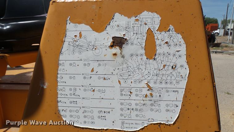 image for item DA7798 Case 960 Turbo trencher