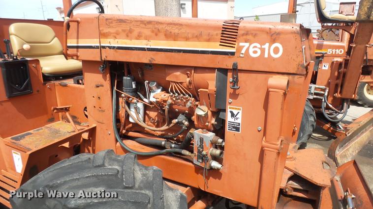 image for item DA7799 1996 Ditch Witch 7610 trencher