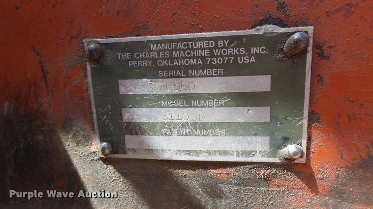 image for item DA7800 1991 Ditch Witch 5110 trencher