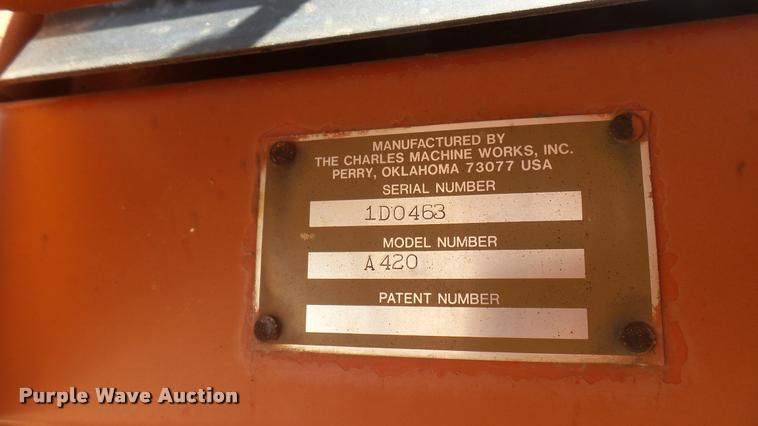 image for item DA7800 1991 Ditch Witch 5110 trencher