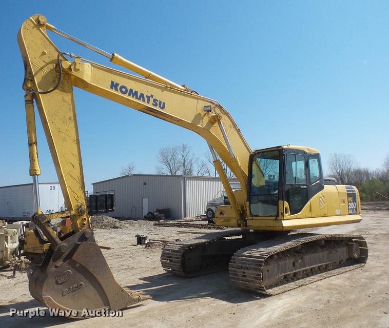 image for item DA8071 2004 Komatsu PC200LC-7L excavator