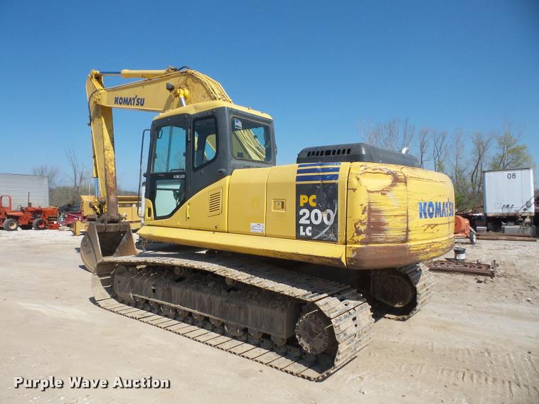 image for item DA8071 2004 Komatsu PC200LC-7L excavator