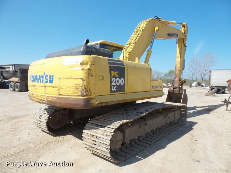 image for item DA8071 2004 Komatsu PC200LC-7L excavator