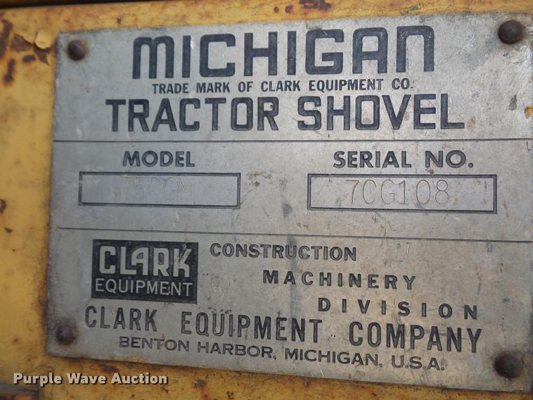 image for item DA8081 Michigan 75DGM wheel loader
