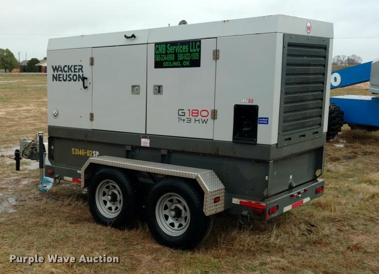 image for item DB0883 Wacker Neuson G180 generator