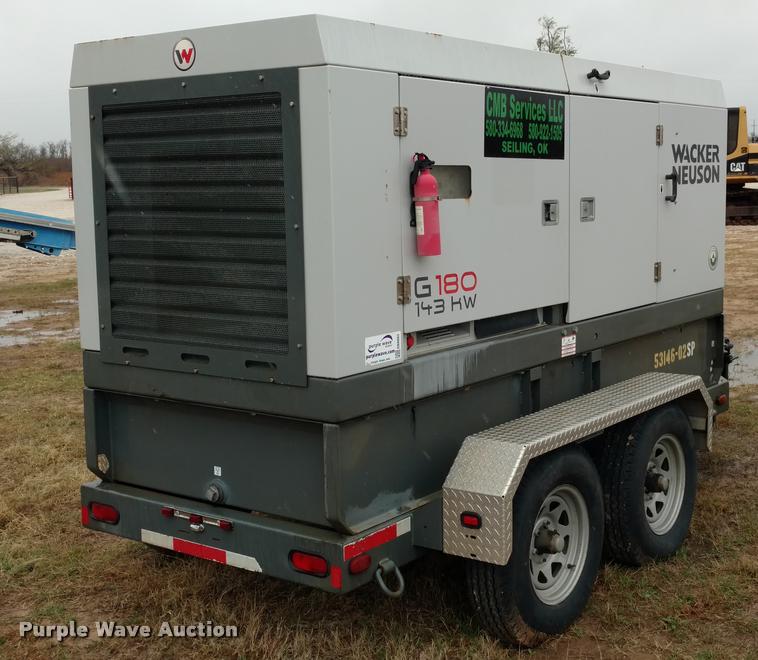 image for item DB0883 Wacker Neuson G180 generator