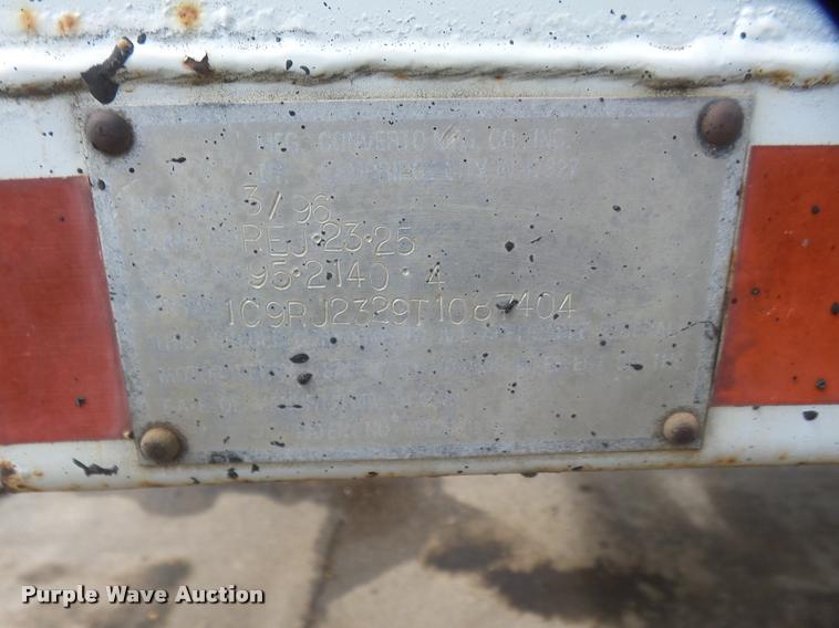 image for item DB0904 1996 Converto REJ-23-25 dump trailer