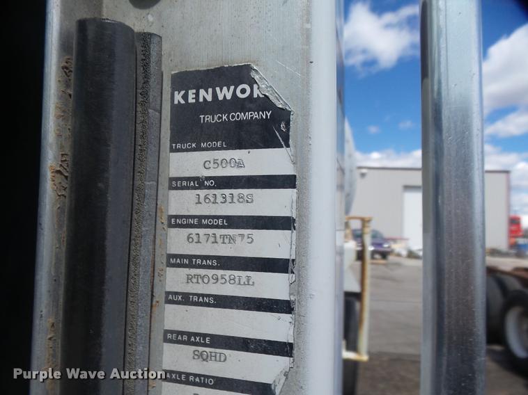 image for item DB0905 1988 Kenworth 6500A ready mix truck