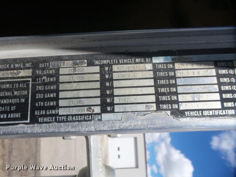 image for item DB0906 1993 Kenworth W900 ready mix truck