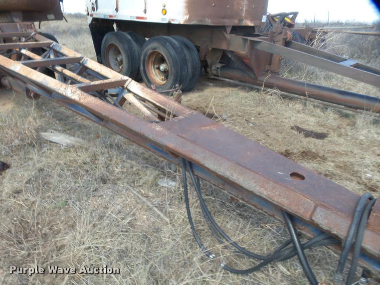 image for item DB0910 1979 end dump pup trailer