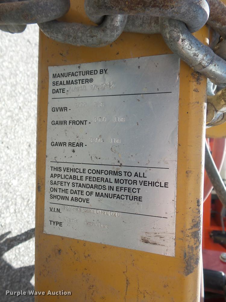 image for item DD9258 2012 Crack Pro CP-200 pot hole patcher