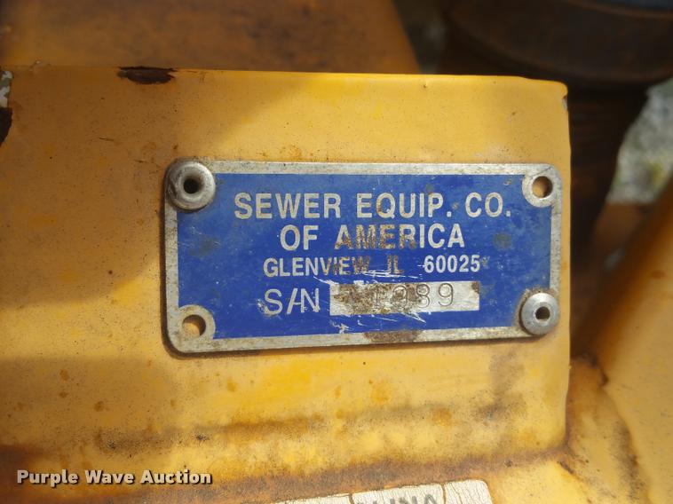 image for item DD9333 2000 Seca vacuum trailer