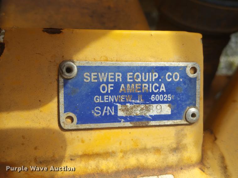 image for item DD9333 2000 Seca vacuum trailer