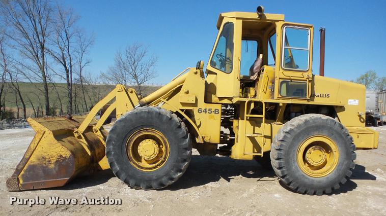 image for item J8645 1974 Fiat-Allis 645B wheel loader