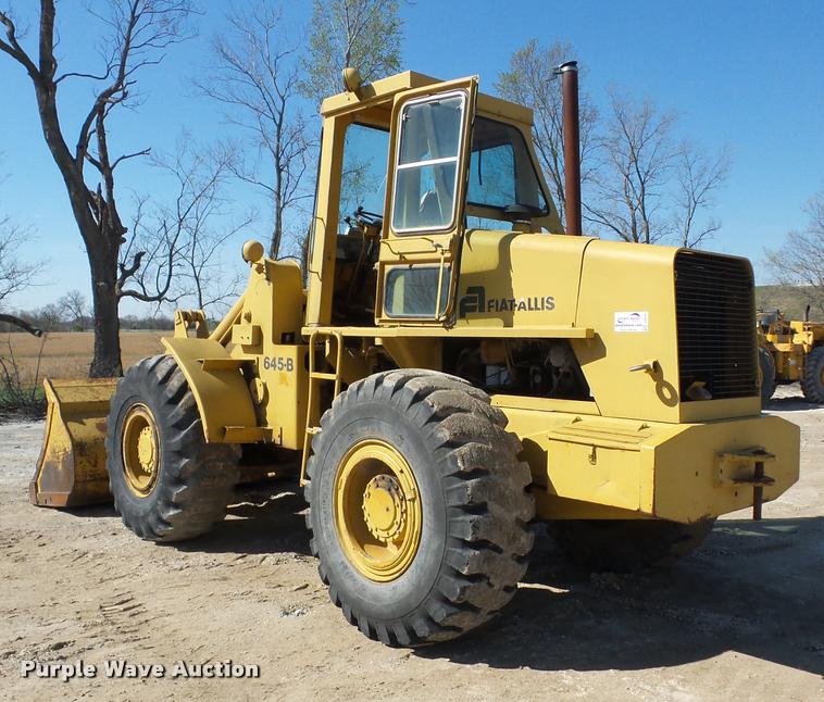 image for item J8645 1974 Fiat-Allis 645B wheel loader